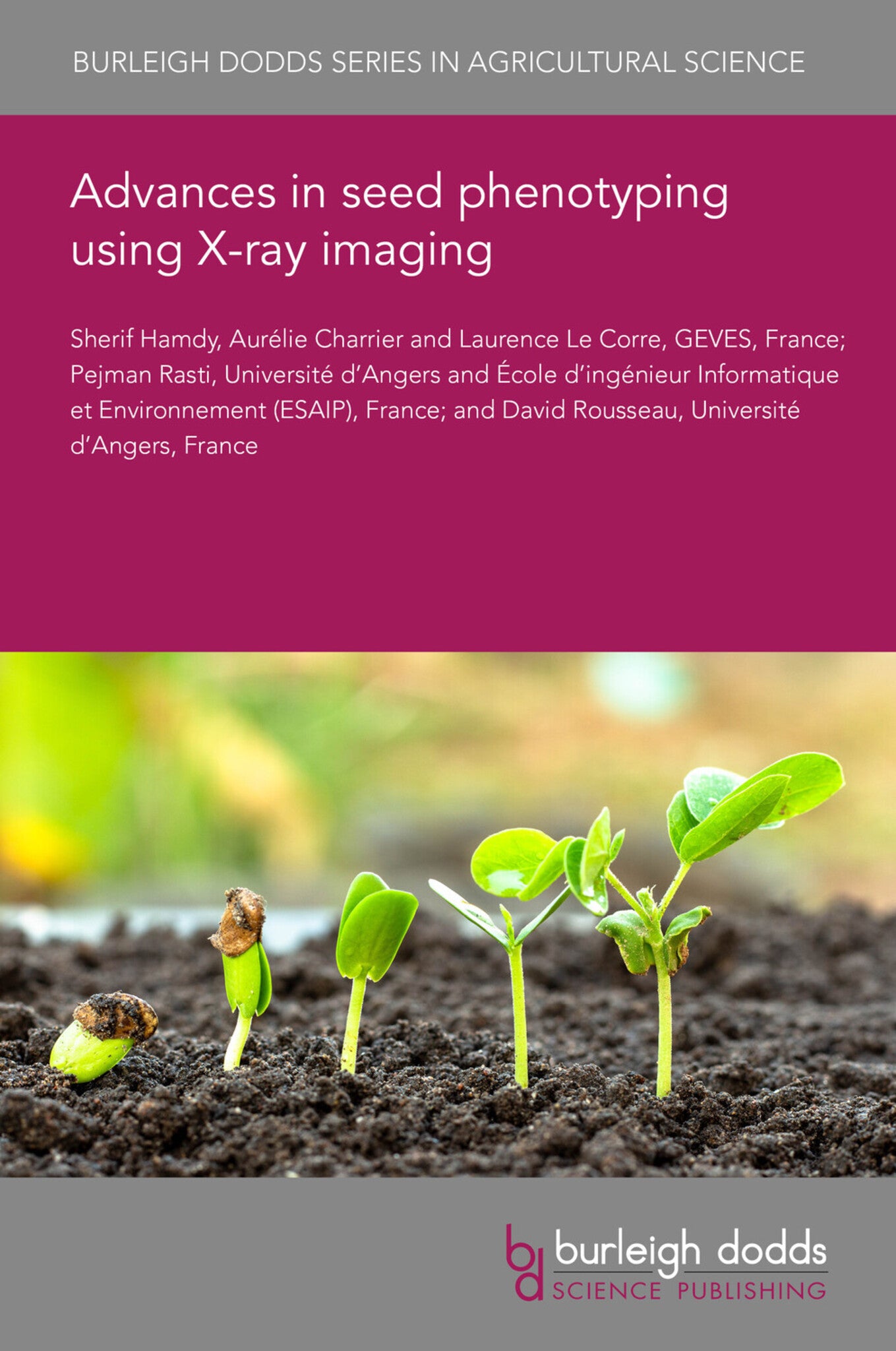 Cover image for Advances in seed phenotyping using X-ray imaging ISBN 9781801465458
